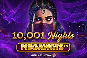 10,001 Nights Megaways slot artwork