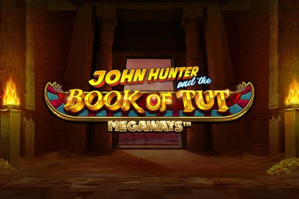 John Hunter and the Book of Tut Megaways slot artwork