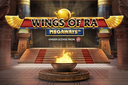Wings of Ra Megaways slot artwork