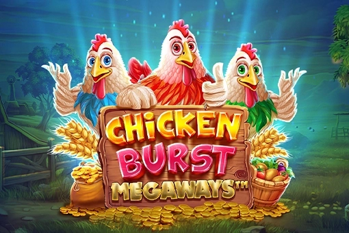 Chicken Burst Megaways slot artwork