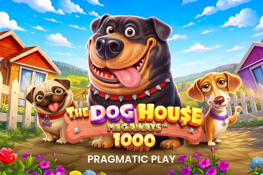 The Dog House Megaways 1000 slot artwork