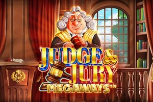 Judge & Jury Megaways slot artwork